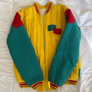 Colorful Bomber Jacket